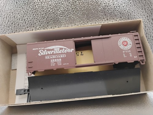 HO ATHEARN Box 40' Box Car Silver Meteor Seaboard Railway, 5004 NOS