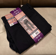 Weatherproof Vintage Men's Bonded Fleece Lined Pant - Black - 40x30