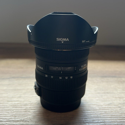 Sigma 10-20mm f/3,5 EX DC HSM Weitwinkel-Zoomobjektiv für Canon EF