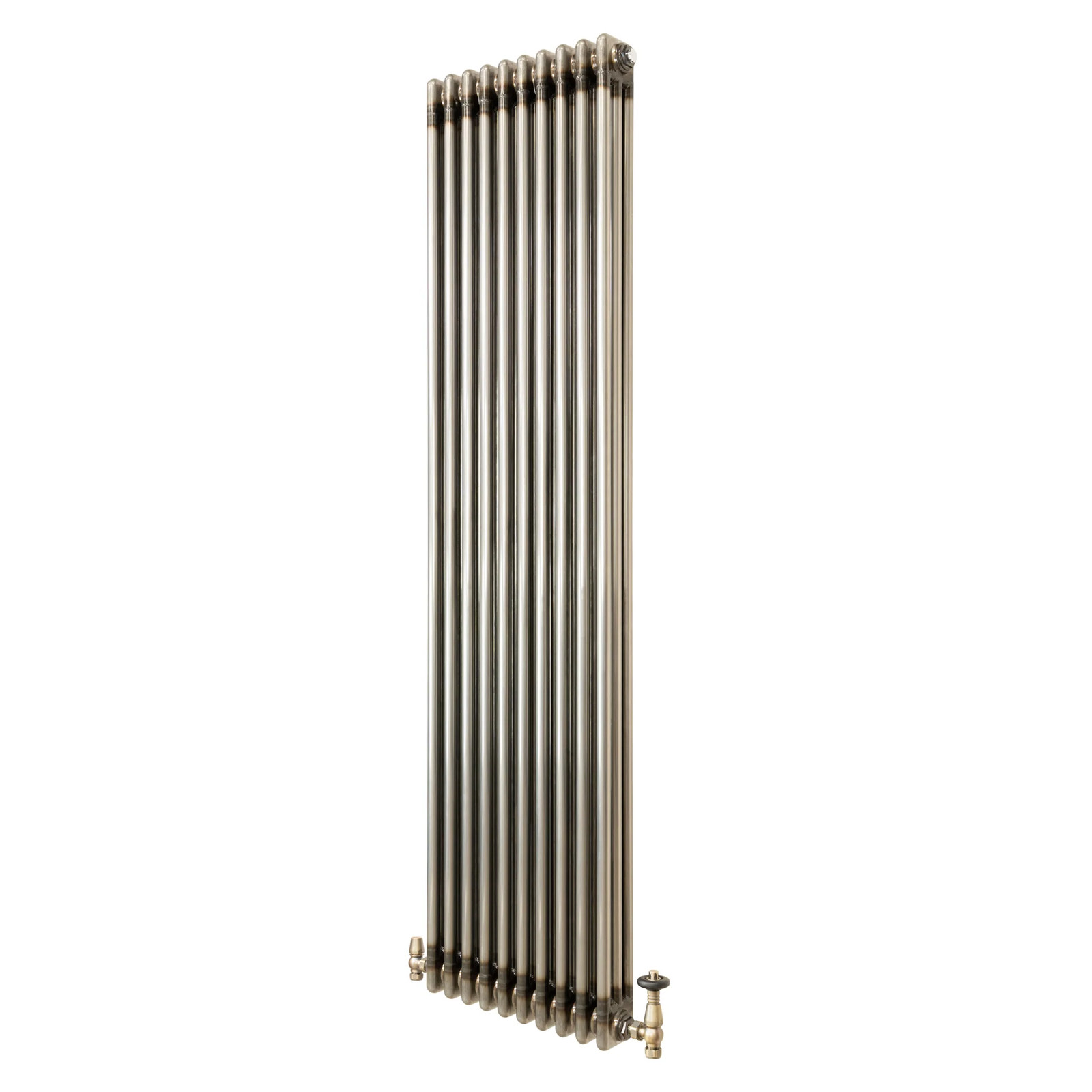 Traditional 3 Column Radiator 1800mm x 470mm & TRV Valves Modern