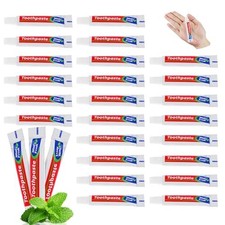 100 Tubes Bulk Travel Size Toothpaste,Extra Small 0.35oz 100