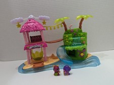 Hatchimals Colleggtibles Tropical Island Party Playset with Lights and Sounds