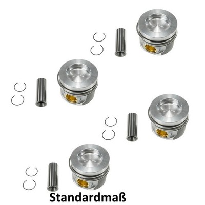 Kolbenset Standardmaß für VW 2.0 TDI ComRail CPY 81,01Ømm 2X0107065
