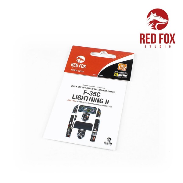 Red Fox Studio RFSQS-32127 - 1/32 F-35C Lightning Ii (For Trumpeter Kit) - Neu-image