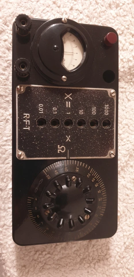 RFT- Messbrücke in Wheatstoneschaltung vom VEB Gerätewerk Karl-Marx-Stadt DDR - Bild 4 von 4