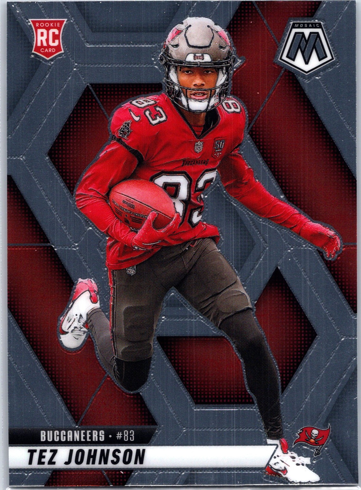 2025 Panini Mosaic #316 Tez Johnson Tampa Bay Buccaneers