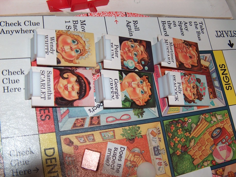 Clue Jr. Case of the Missing Pet Parker Brothers Board Game Vintage Complete - Image 4 of 4