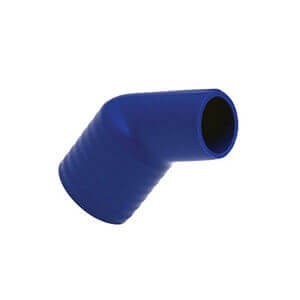 Stilo YA0714 Hose Adapter - 45 Degree Elbow - Top Air - Blue - Each