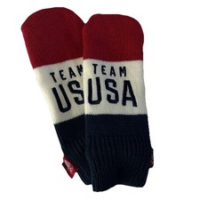Olympics Mittens Team USA- Red, White  Blue Winter Knit New With Tags