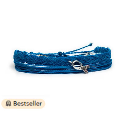 Prostate Cancer Awareness Bracelet, In Support of Loved Ones Battling Cancer.