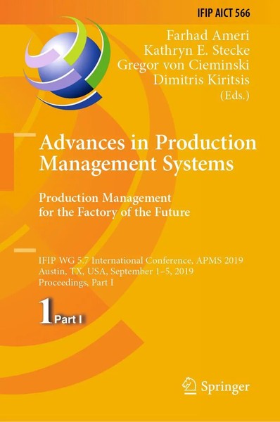 Farhad Ameri (U. A.) | Advances In Production Management Systems. Production...-image