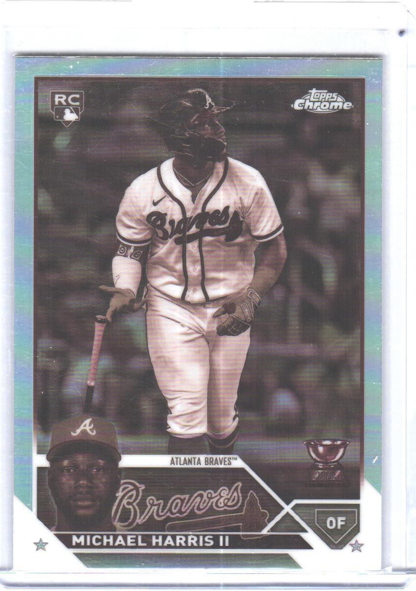 2023 Topps Chrome #79 Michael Harris II Sepia Refractors
