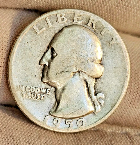 1950-D Washington Quarter — photo from another recent sale