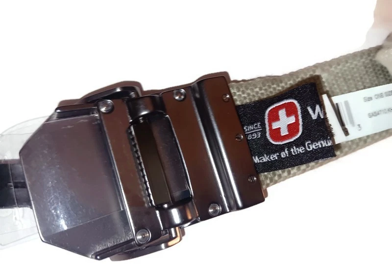 Swiss Army Genuine Leather Ivory Belt,Size To-42,Adjustable  - Image 3 of 3