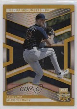 2023 Panini Elite Extra Edition Gold Prime Numbers 20/24 Alex Clemmey #95 9cf