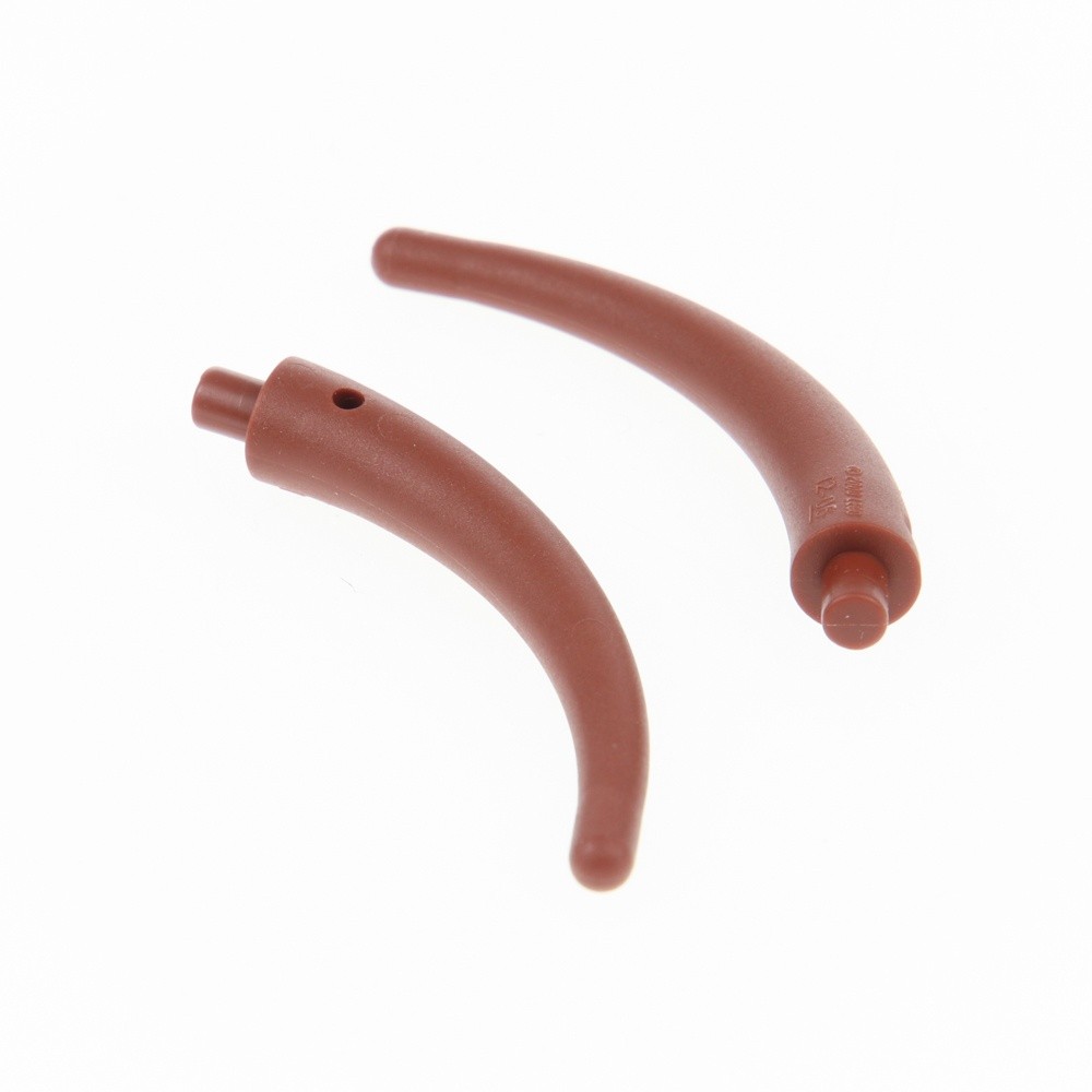 2x LEGO Tier Dinosaur Tail End Red Brown Left Right 6372430 40379