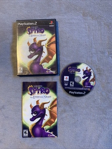 Spyro: Eternal Night - Sony PlayStation 2 PS2 Complete CIB