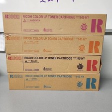 Ricoh Type 145 Complete Toner Cartridge Set Yellow Magenta Cyan Black