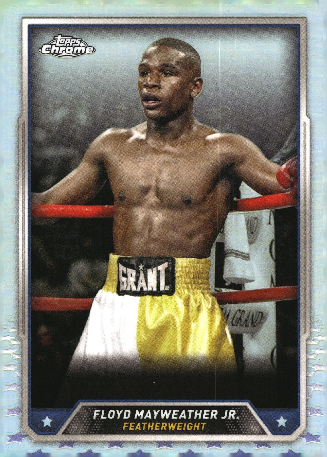 2024 Topps Chrome #33 Floyd Mayweather Jr. Refractor