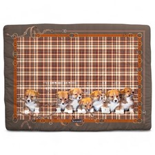 Plaid imoottito SCALDOTTO CALEFFI articolo CUCCIOLI variante CUOIO - N°84