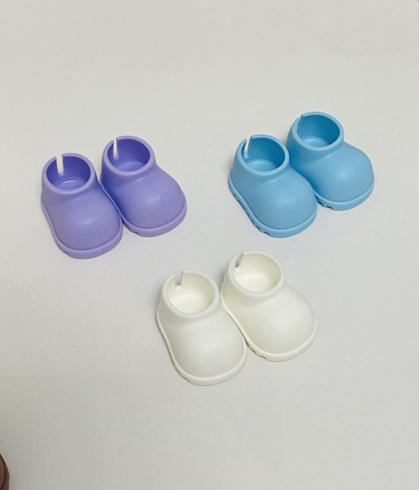 3 pairs multicolor Labubu doll shoes fits 17cm figures