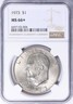 1973 Eisenhower Dollar NGC MS66+ Eisenhower