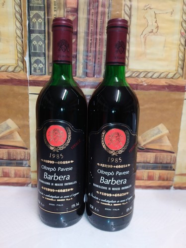 1x Vino 1985 Oltrepo Pavese Barbera 75cl 12% (15pvp2025) - Foto 1 di 8