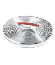 Zlirfy 25Ft Automotive Chrome Trim Molding,Universal Decorative Scratch-Proof