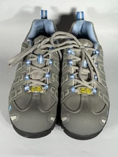 Nautilus N1391 Composite Safety Toe SD Work Shoe Grey/Blue US Women's 11W Wide