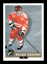 1992 Classic Draft Picks #43 - Sergei Gonchar (RC)