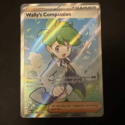 Pokémon TCG Wallys Compassion 176/133 Full Art Trainer  Mega Evolutions