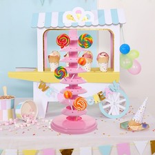cakepops display stand Lollipop Sticks Cake Pops Ball Rack Plastic Display