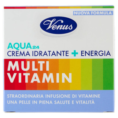 Venus Creme Aqua 24 Feuchtigkeitscreme + Energie Multi Vitamin 50ml