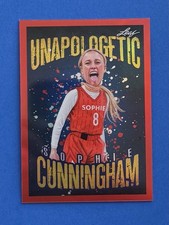 Sophie Cunningham 2026 Leaf Metallic Imaginations Red /199