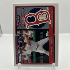 2005 Topps - World Champions Relics Johnny Damon #RSR-JD2 (MEM)