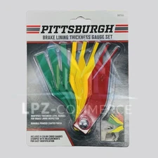 PITTSBURGH 8pc Brake Lining Thickness Guage Set