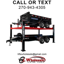 NEW Olympic 4PML-9B 9,000 lb. Gold Series Extra-Wide Car & Trailer Storage Lift