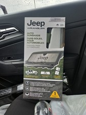 New Jeep Wrangler Auto Sun Shade. Genuine Mopar Part Fits 1996 To 2020 Models