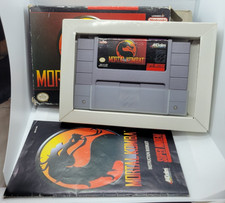 Mortal Kombat SNES, 1999 Super Nintendo Authentic w/Manual, Box  Game