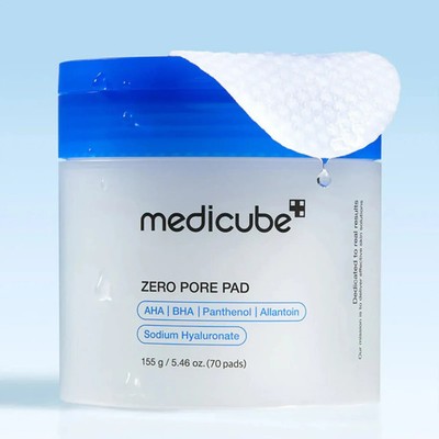 medicube Zero Pore Pads 2.0. Dual-Textured