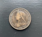 1897 Victoria Half Penny — photo from another recent sale