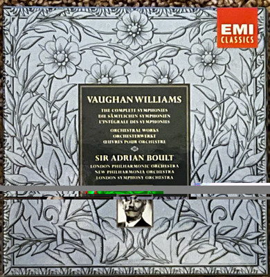 Ralph Vaughan Williams Complete Symphonies & Orchestral Boult EMI 8-CD Set 2002 