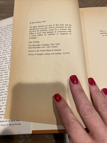 MORE DAMN TOURISTS By Steve Frazee - HCDJ (1961) First Edition **SIGNED + RARE* - Imagen 5 de 8