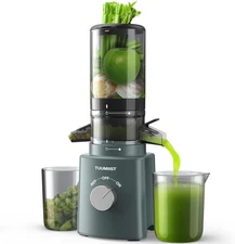 Cold Press Juicer w/ 4.25" Large Feed Chute for Whole Fruit & Vegetables BNIB