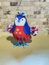 Featherly Friends Target Sun Squad Patriotic Bird Red White and Blue Girl