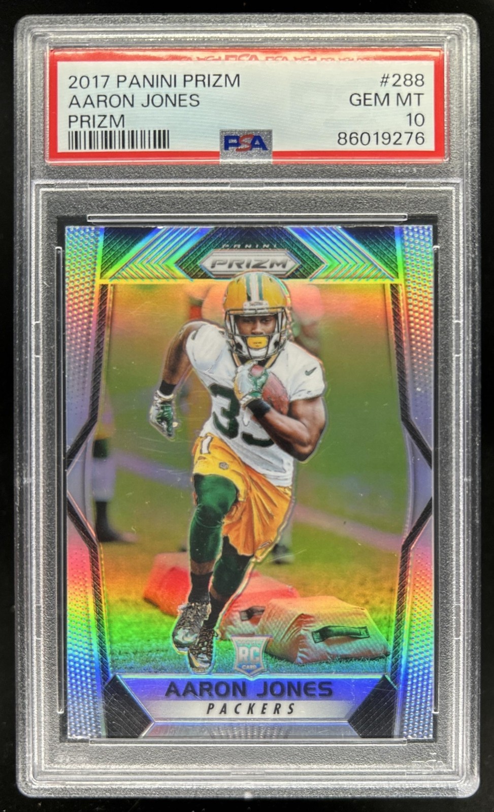 Aaron Jones Panini Prizm #288 Base
