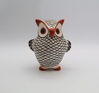 Acoma Owl Figure Mary Ann Hampton Polychrome Detailed 6" H Repair on Base — photo 1
