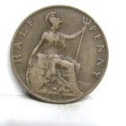 1912 George V Half Penny — photo from another recent sale