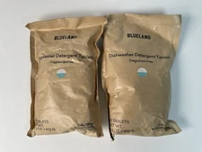 2 X Packages  Blueland Dishwasher Refills 60 Tablets Each Bag Fragrance Free