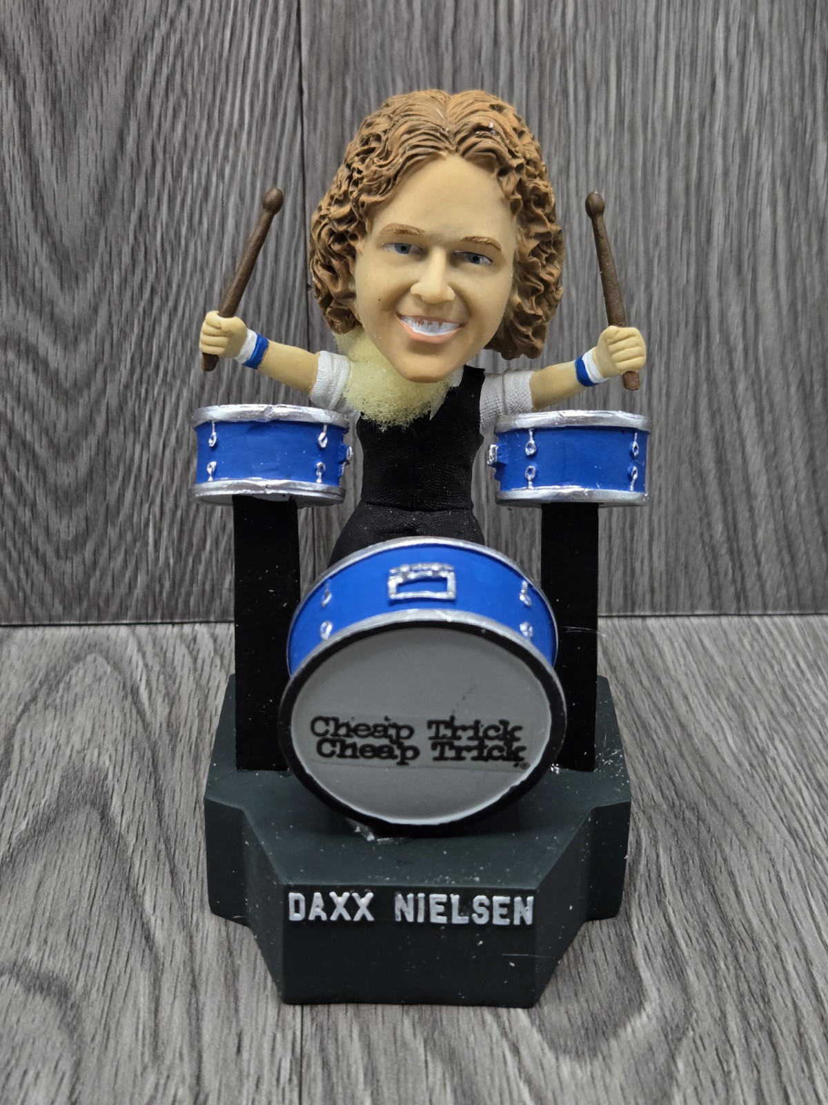 2016 Rockford Rivets Daxx Nielsen Cheap Trick Rock & Roll HOF Bobblehead SGA NIB